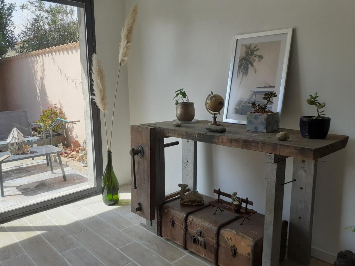 Vila Loft Avec Clim, Parking Et Jardin Proche De La Mer Sauvian Exteriér fotografie