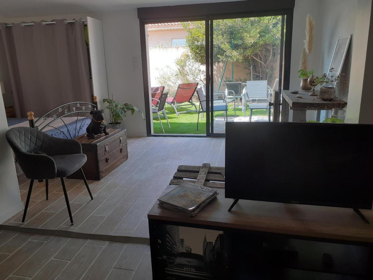 Vila Loft Avec Clim, Parking Et Jardin Proche De La Mer Sauvian Exteriér fotografie