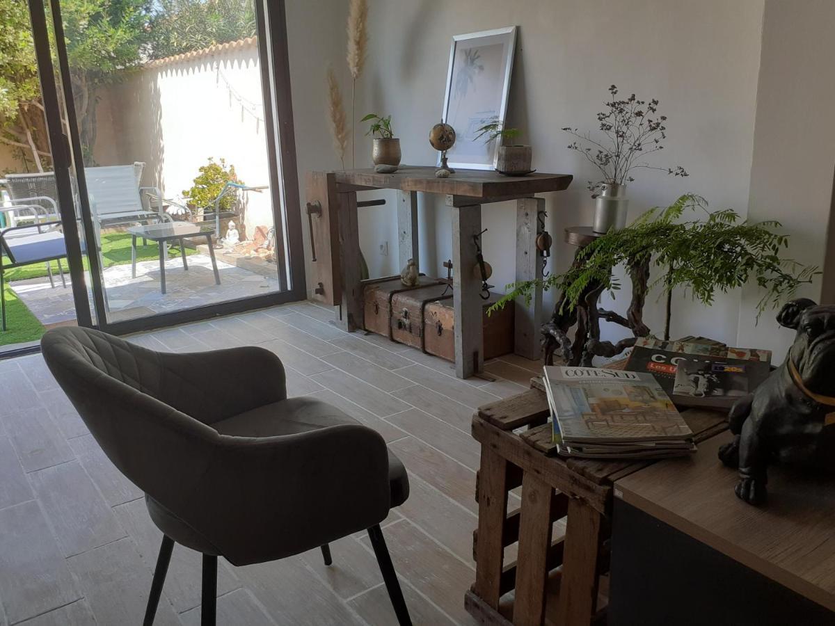 Vila Loft Avec Clim, Parking Et Jardin Proche De La Mer Sauvian Exteriér fotografie