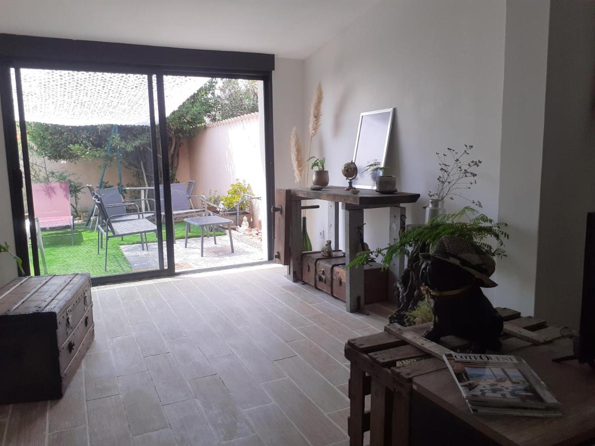 Vila Loft Avec Clim, Parking Et Jardin Proche De La Mer Sauvian Exteriér fotografie